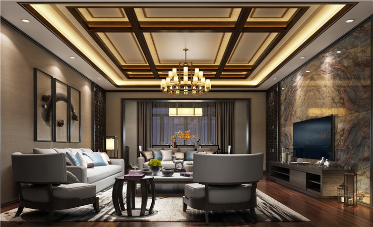  電視墻通常是為了彌補客廳電視背景墻的空缺，同時在裝飾客廳中發揮作用。