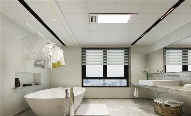 現(xiàn)代極簡風(fēng)衛(wèi)生間設(shè)計(jì)方案效果圖