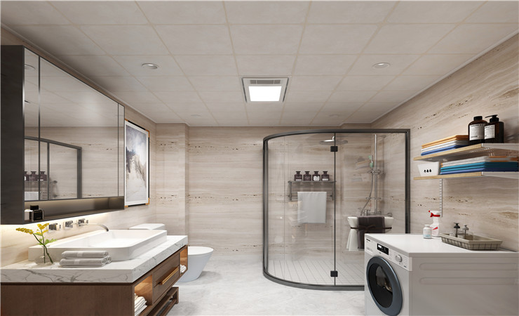 都市風(fēng)格衛(wèi)生間設(shè)計(jì)方案效果圖