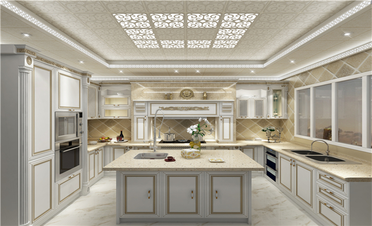 這款廚房吊頂設(shè)計(jì)效果圖精致的圖案和花樣沒(méi)有太多 這款廚房吊頂設(shè)計(jì)效果圖精致的圖案和花樣沒(méi)有太多